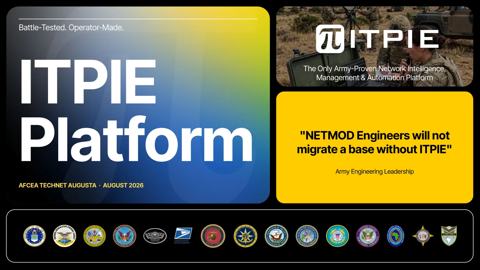 ITPIE Platform Capabilities Deck cover
